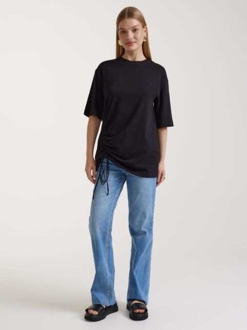 Футболка из хлопка со сборкой LD 3086 - купить в интернет-магазине Conte