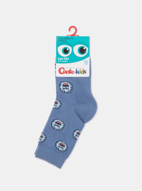 Хлопковые носки джинс SOF-TIKI с махровой стопой - купить в интернет-магазине Conte