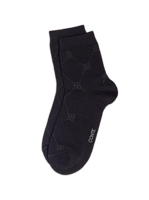 Носки из хлопка с геометрическим рисунком CLASSIC - купить в интернет-магазине Conte
