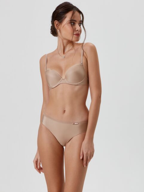 Бюстгальтер женский со съемными бретелями DAY BY DAY RB 1003 телесный - купить в интернет-магазине Conte
