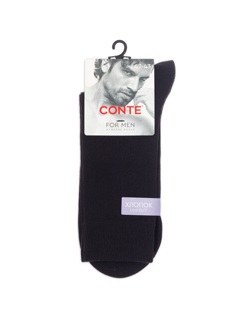 Классические носки из тонкого хлопка COOL 24х7 - купить в интернет-магазине Conte