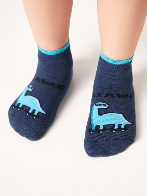 Махровые темно-синие носки SOF-TIKI с рисунком «Dawg» - купить в интернет-магазине Conte