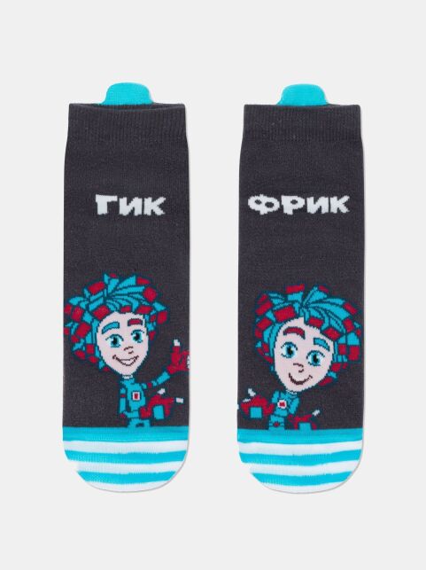 Носки с рисунком Фрик и Гик по лицензии «Фиксики» - купить в интернет-магазине Conte