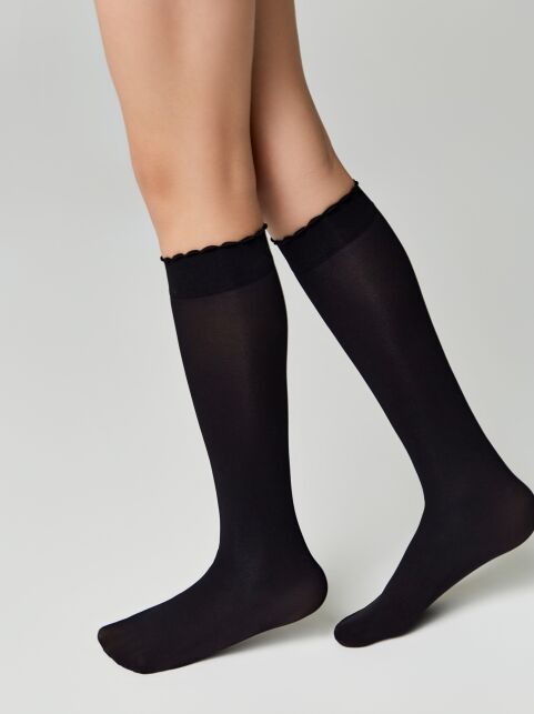 Матовые гольфы из микрофибры PRINCESS - купить в интернет-магазине Conte