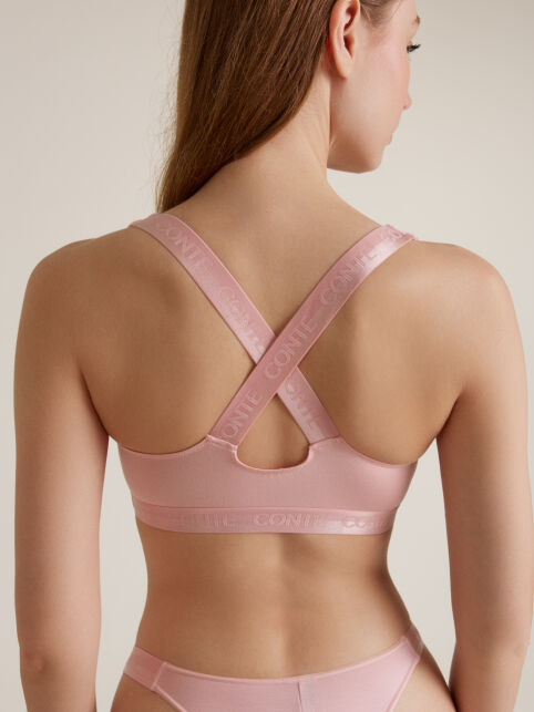 Бюстье из микромодала с эластичными бретелями BODY TOUCH LBE 3191 - купить в интернет-магазине Conte