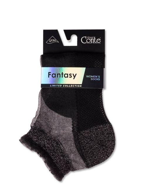 Короткие носки с люрексом и воланом - купить в интернет-магазине Conte