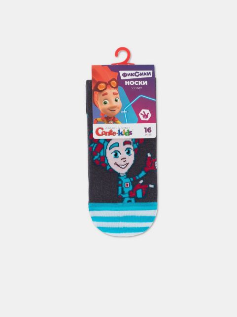 Носки с рисунком Фрик и Гик по лицензии «Фиксики» - купить в интернет-магазине Conte