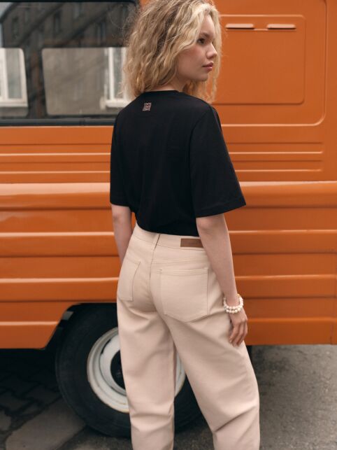 Футболка из хлопка с рисунком «Cat club» LD 3036 - купить в интернет-магазине Conte