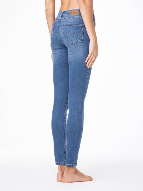 Моделирующие джинсы Skinny со средней посадкой 4640/4915L - купить в интернет-магазине Conte
