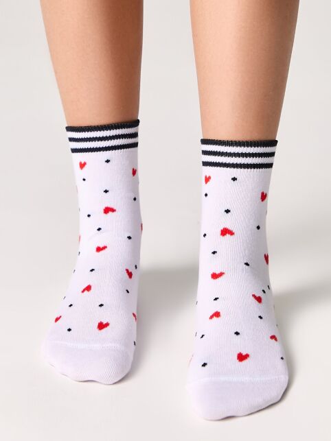 Хлопковые носки TIP-TOP с рисунками, модель 499 - купить в интернет-магазине Conte