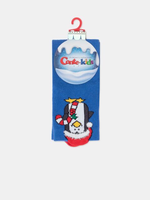 Новогодние носки с пикотом «Пингвин» - купить в интернет-магазине Conte
