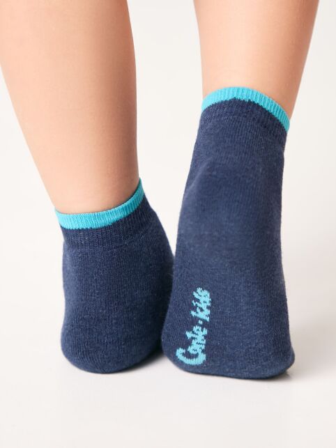 Махровые темно-синие носки SOF-TIKI с рисунком «Dawg» - купить в интернет-магазине Conte