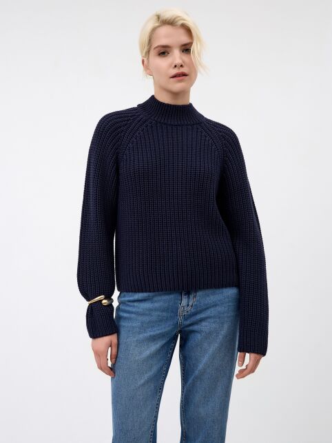 Джемпер объёмного силуэта с рукавами-реглан LDK 24125 - купить в интернет-магазине Conte