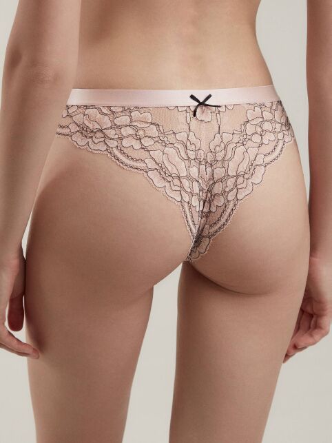 Кружевные Трусы «танга» со средней посадкой Fusion TP 6098 - купить в интернет-магазине Conte