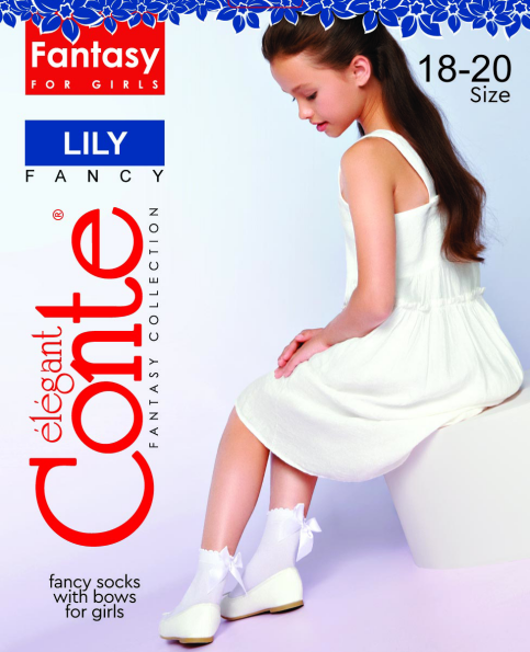 Носки с бантом LILY - купить в интернет-магазине Conte