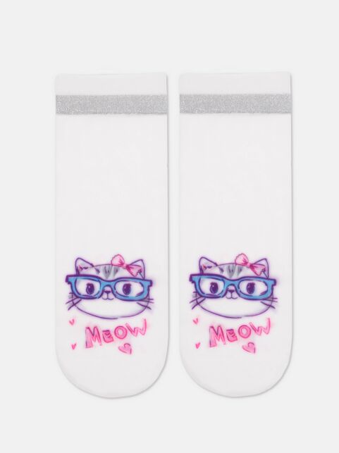 Носки с рисунком и люрексом CATY Носки с рисунком и люрексом CATY - купить в интернет-магазине Conte