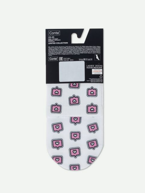 Укороченные носки с хлопком «Likes» - купить в интернет-магазине Conte