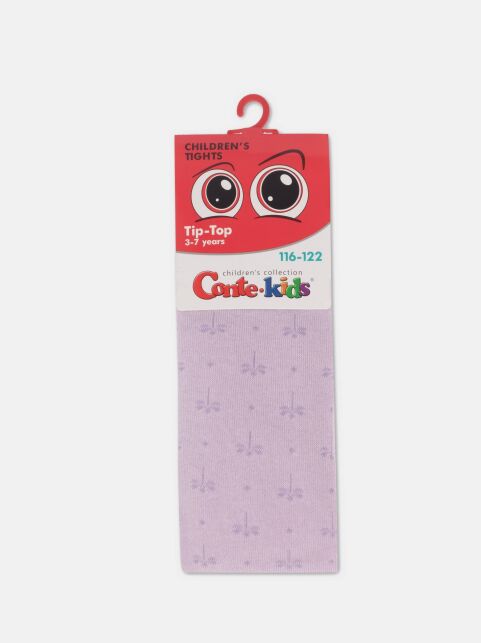 Колготки из хлопка с рисунками «стрекозы» - купить в интернет-магазине Conte