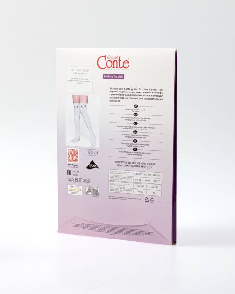 Колготки с имитацией гольфинов CAT - купить в интернет-магазине Conte