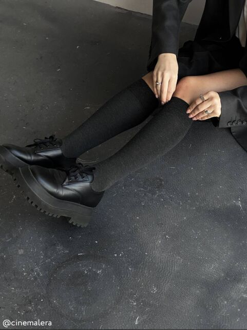 Теплые гольфы FANTASY из вискозы с кашемиром, однотонные - купить в интернет-магазине Conte