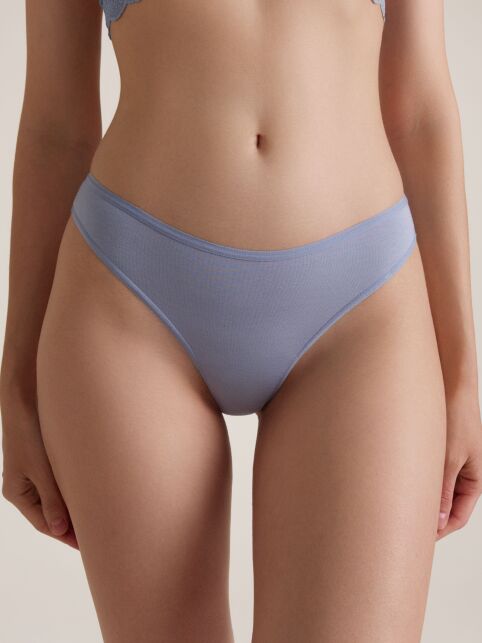 Трусы бикини из модала и цветочного кружева FLOWER LINE LB 3180 - купить в интернет-магазине Conte