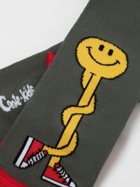 Хлопковые колготки с рисунком “Smile” - купить в интернет-магазине Conte