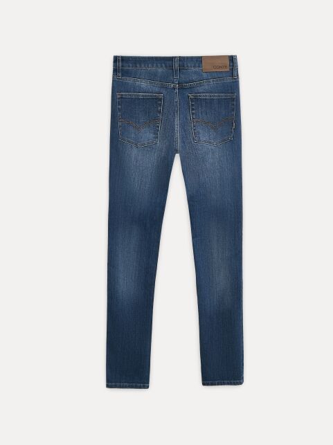 Джинсы straight c эффектом потёртостей CNM-03 Джинсы straight c эффектом потёртостей CNM-03 - купить в интернет-магазине Conte