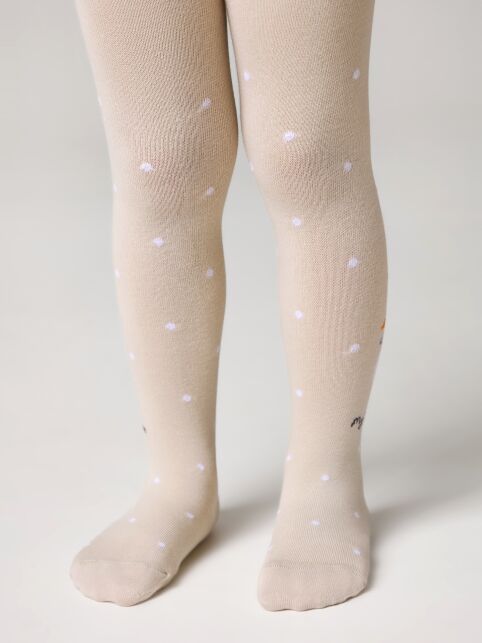 Хлопковые колготки с рисунком «Уточки» - купить в интернет-магазине Conte