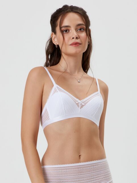 Бюстгальтер с Треугольной чашкой без каркасов Vintage RB 7087 - купить в интернет-магазине Conte