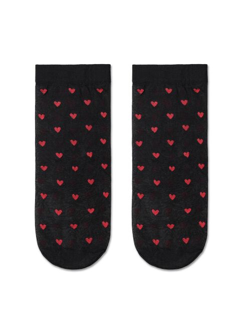 Носки с рисунком «сердечки» - купить в интернет-магазине Conte