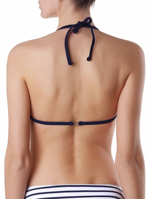 Лиф женский с уплотненными треугольными чашками BALI марино-белый - купить в интернет-магазине Conte