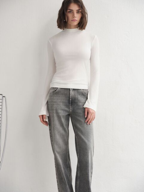 Джемпер в рубчик с расклешенными рукавами с разрезами LD 3241 - купить в интернет-магазине Conte