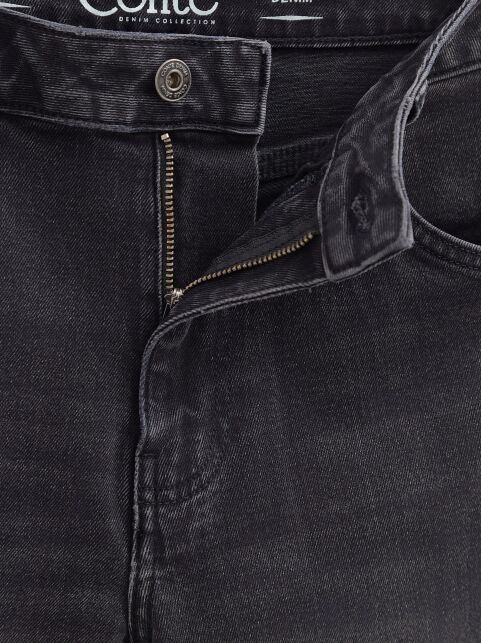 Джинсы straight из eco-friendly денима с необработанным краем CON-716 - купить в интернет-магазине Conte