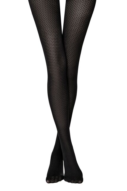 Колготки с геометрическим рисунком GRAPHIC - купить в интернет-магазине Conte