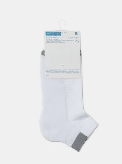 Короткие носки из хлопка с рисунком "сетка" и махровой стопой - купить в интернет-магазине Conte