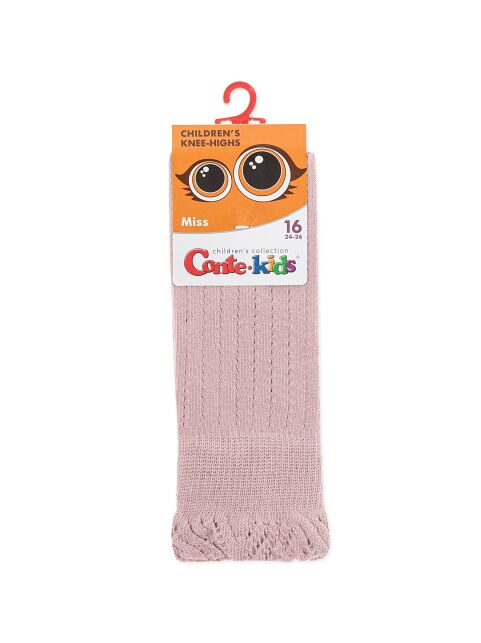 Гольфы с воздушными рюшами и хлопком MISS - купить в интернет-магазине Conte