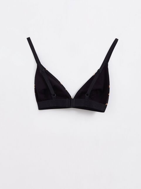 Бюстье с треугольными чашками из хлопка с рисунком TATTOO MOON LBE 1756 - купить в интернет-магазине Conte