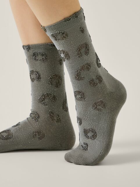 Носки из вискозы с люрексом - купить в интернет-магазине Conte