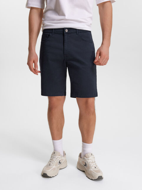 Тёмно-синие шорты чинос из хлопкового твила CNM-16 - купить в интернет-магазине Conte