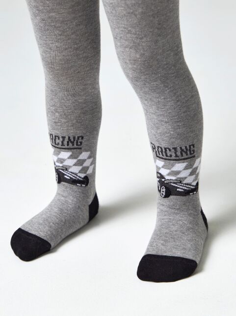 Хлопковые колготки с рисунком “Racing” - купить в интернет-магазине Conte