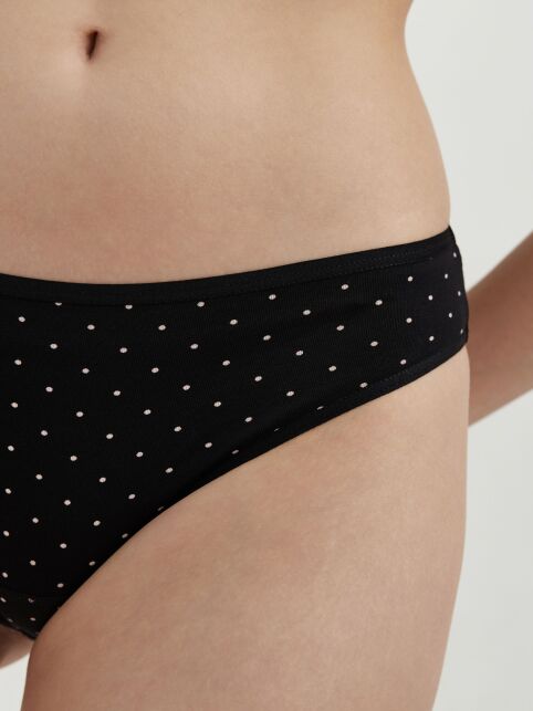 Трусы «бикини» из хлопка PRINT DOTS LB 2546 Трусы «бикини» из хлопка PRINT DOTS LB 2546 - купить в интернет-магазине Conte