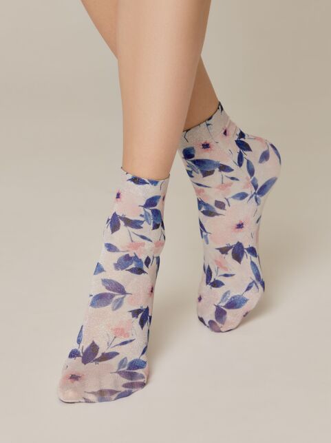 Сияющие носки с рисунком "Springtime" - купить в интернет-магазине Conte