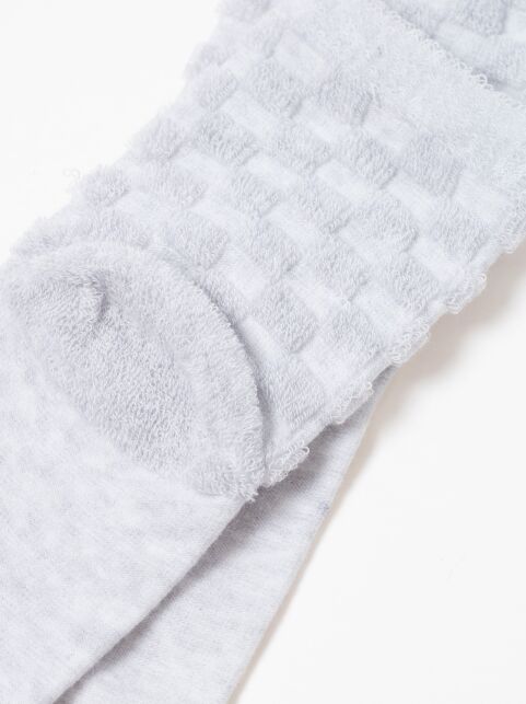 Махровые носки из хлопка с объемными рисунками «квадраты» COMFORT - купить в интернет-магазине Conte