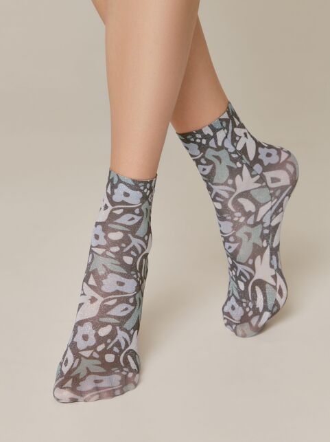 Сияющие носки с рисунком "Grasses" - купить в интернет-магазине Conte