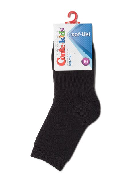 Носки хлопковые детские SOF-TIKI (махровые) черный - купить в интернет-магазине Conte