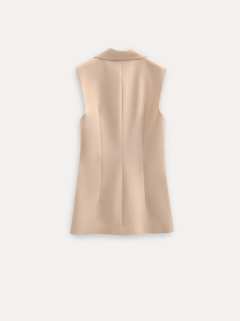 Приталенный жилет из костюмной ткани LJL 3531 - купить в интернет-магазине Conte