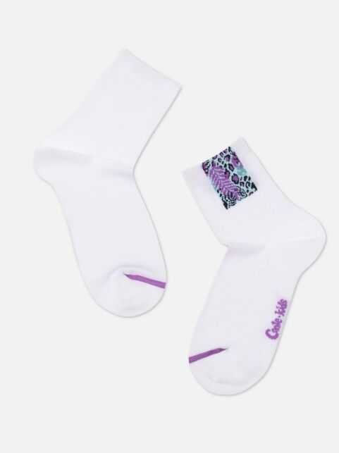 Хлопковые носки с рисунками «Nature» - купить в интернет-магазине Conte