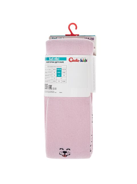 Колготки SOF-TIKI (махровые внутри) с рисунком "собачки" - купить в интернет-магазине Conte