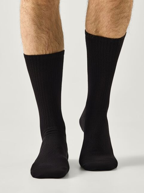 Удлинённые хлопковые носки с вышивкой «Стрелец» - купить в интернет-магазине Conte