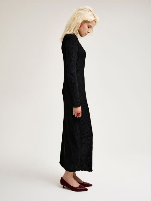 Платье-макси с жатым эффектом LPL 3239 Платье-макси с жатым эффектом LPL 3239 - купить в интернет-магазине Conte